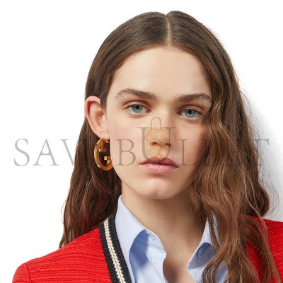 GUCCI BLONDIE HOOP EARRINGS 774532 GUCCI BLONDIE HOOP EARRINGS 774532